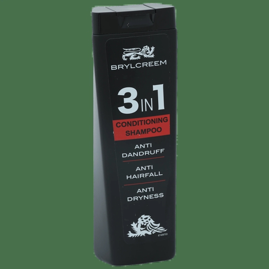 Brylcreem 3-In-1 Conditioning Shampoo - Anti-Hairfall, Anti-Dandruff & Fights Dryness, 200 Ml