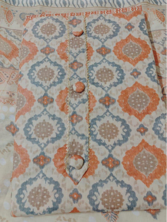 Women's Cotton Dress Material (Unstitched Salwar Suit)
