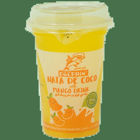 Imp Dolphin Dolphin Juice Nata De Coco Mango 270Ml, 1 Pc