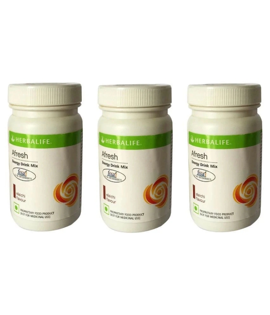 Herbalife Afresh Nutrition Drink Mix 50g Elaichi Flavour Powder - Pack of 3