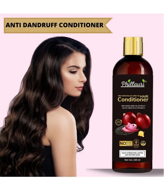 Phillauri Red Onion Conditioner for Shiny, Smooth & Healthy Hair Deep Conditioner 100 mL