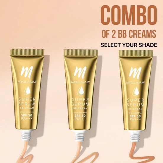 MyGlamm Super Serum BB Cream 30g Pack of 2