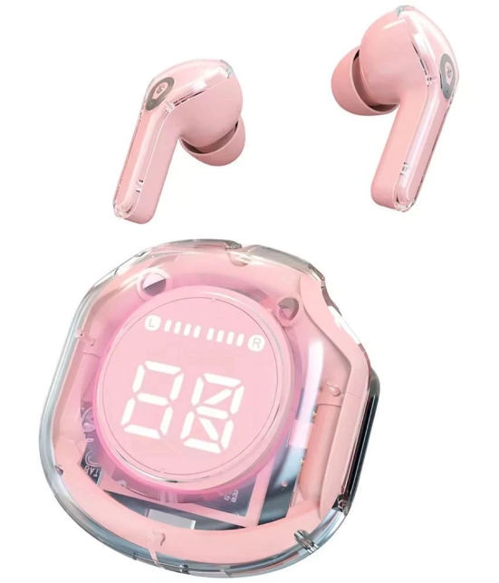 COREGENIX Ultrapodspro Bluetooth True Wireless (TWS) In Ear 12 Hours Playback Low Latency IPX4(Splash & Sweat Proof) Pink