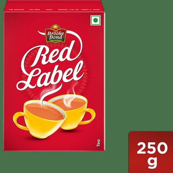 Red Label Tea, 250 G Carton