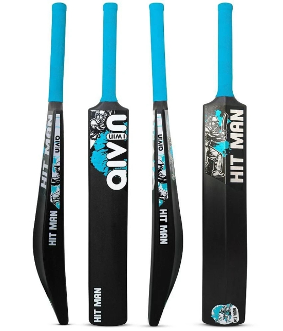 Aivin Hit-Man Black / Blue Cricket Bat No. 7 - SH