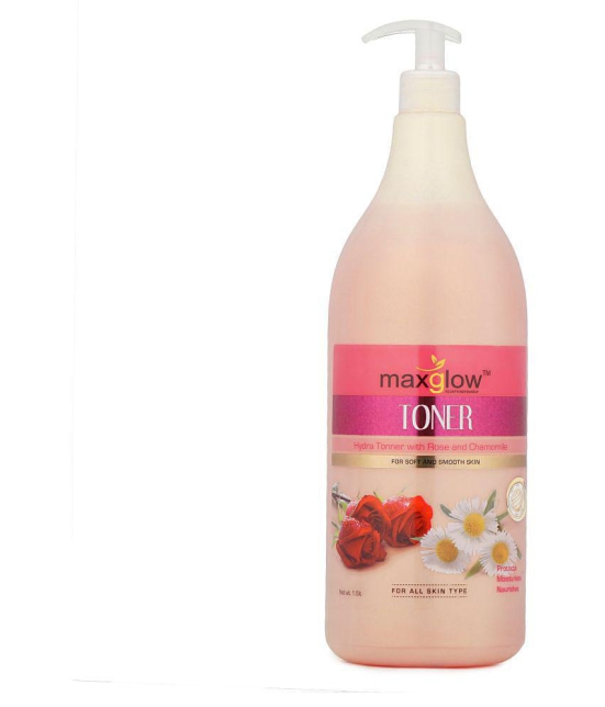 MaxGlow HYDRA TONER WITH ROSE & CHAMOMILE TONER Skin Freshener 1500 ml