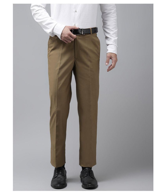 Hangup Khaki Regular -Fit Trousers - None