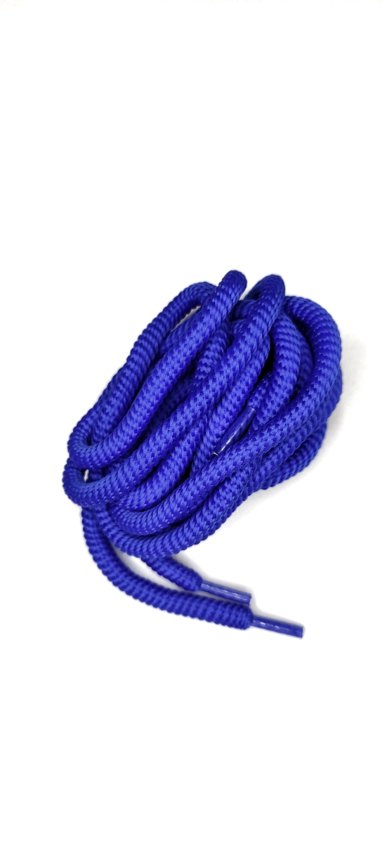 Spring Style Wired Rope Laces (multiple colours) by Thegoodlace-140cm / Blue