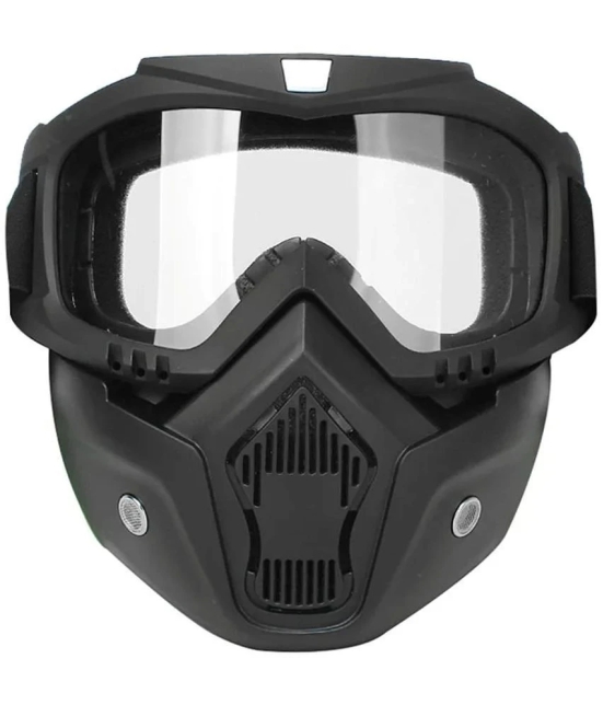 THRIFTKART Dust Protected White Riding Goggles ( Pack of 1 )