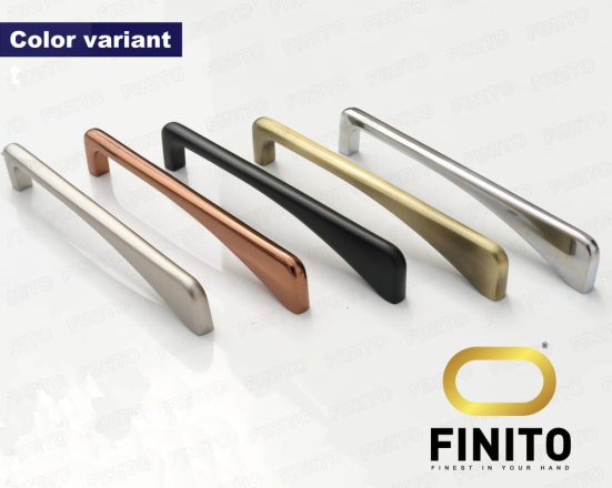 FINITO Pack of 4 Handle for Wardrobe Handle for Drawer of Home, Kitchen, Office