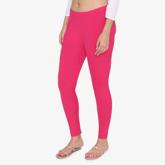 Women's Cotton Ankle leggings (Free Size) - Queen