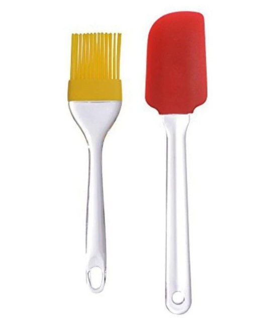 dbsfive Heat Resistance, Baking, Decoration, Glazing, Silicone Basting Spatula and Brush Kitchen Oil Cooking Baking Silicon Brush