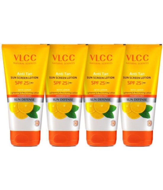 VLCC Anti Tan Sun Screen Lotion With SPF 25 PA+ 300 ml Buy One Get One ( Pack of 2 )