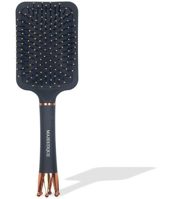 Majestique Crown Series Paddle Brush With A Large Cushion, Smoothing Detangling