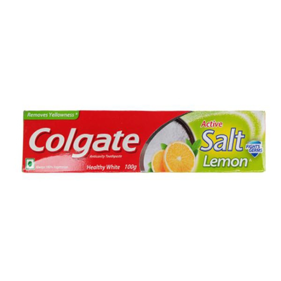 Colgate Active Salt Lemon Healthy White 100g Toothpaste