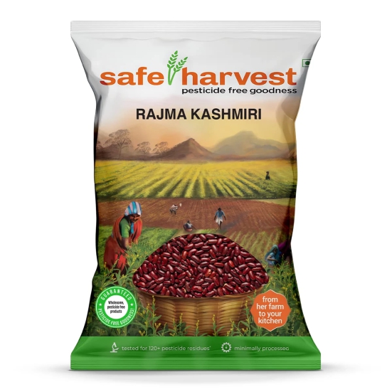 Safe Harvest Pf Rajma Kashmiri, 500 Gm