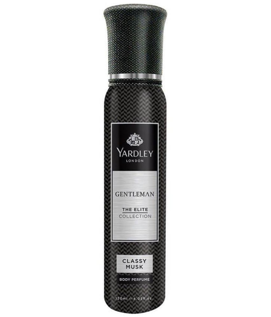 Yardley London - Elite Collection Classy Musk Body Perfume 120ml Deodorant Spray & Perfume For Men 1 ( Pack of 1 )