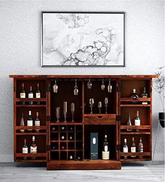 Bar Unit (Double Door)-Brown