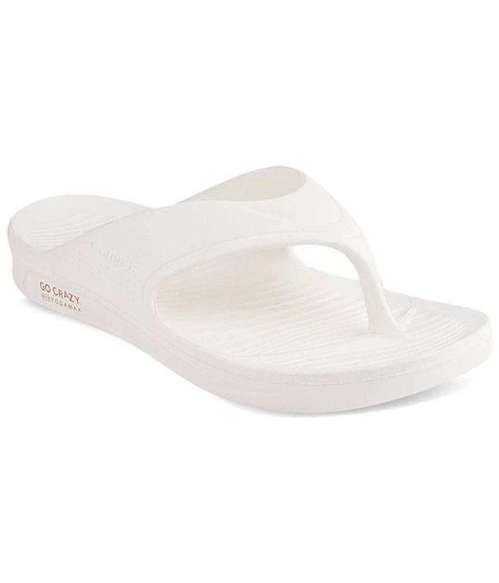 Campus - Off White Mens Thong Flip Flop - None