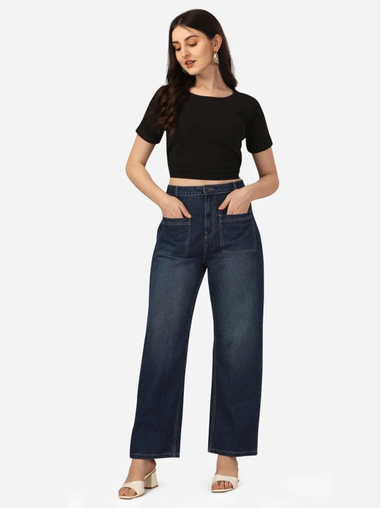 Women Denim 4 Pocket Jeans-XXL