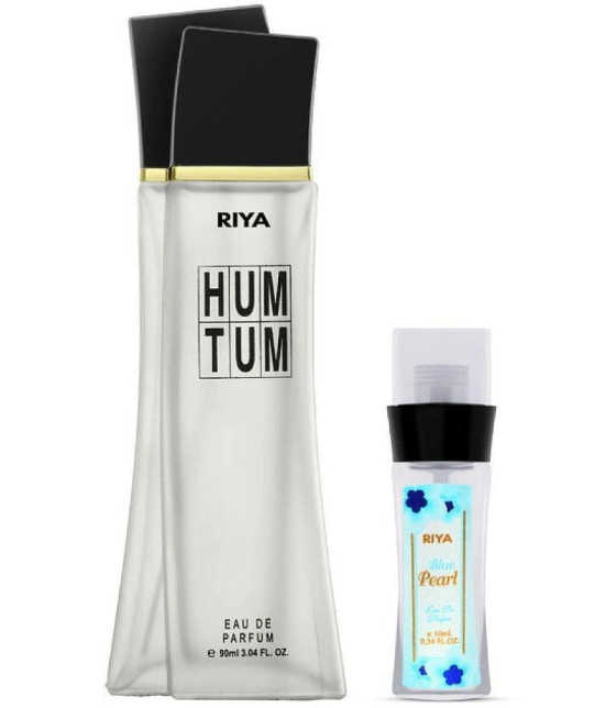 Riya Hum Tum & Blue Pearl Eau De Parfum (EDP) For Unisex 110 ( Pack of 2 )