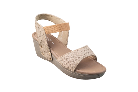 Trendz Ladies Cream Sandal-Cream / 8