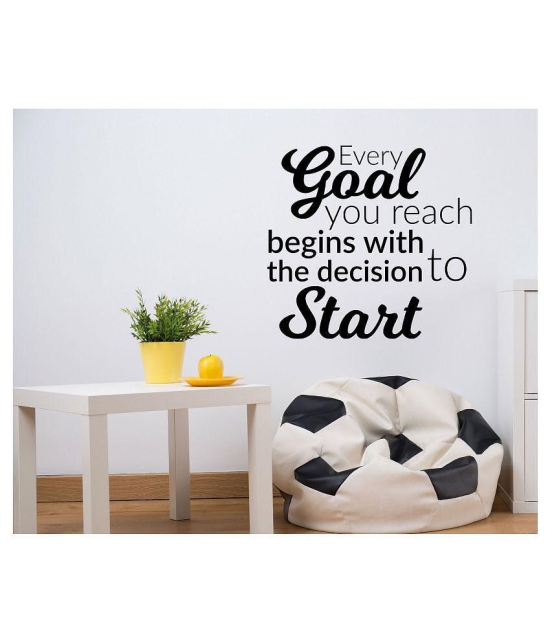 Asmi Collection Success Motivational Quotes Wall Sticker ( 55 x 60 cms )