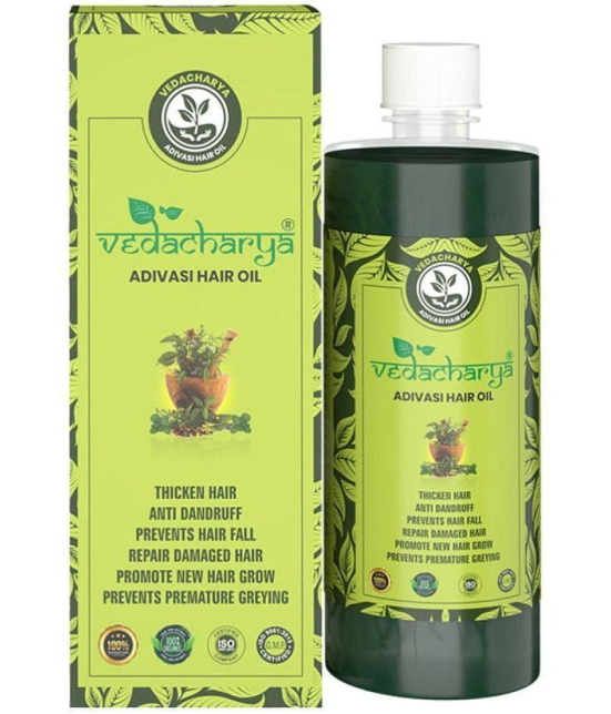 VEDACHARYA ADIVASI HAIR OIL - Hair Growth Bhringraj Oil 500 ml ( Pack of 1 )