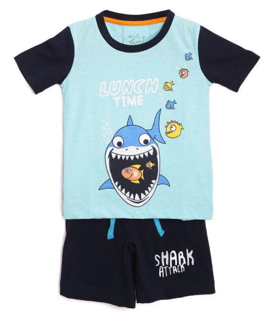 Lazy Shark Boys Shark Print Clothing Segt - None