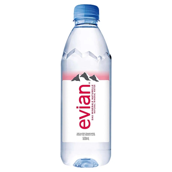 Evian Mineral Water, 500 Ml