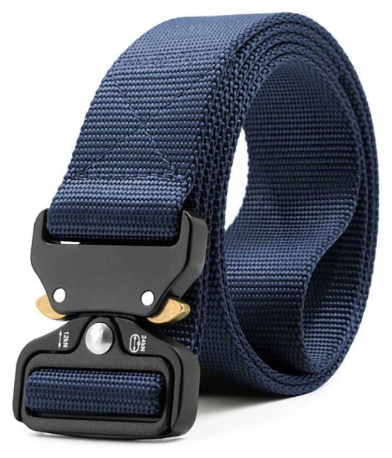 Loopa Blue Nylon Casual Belt Pack of 1 - None