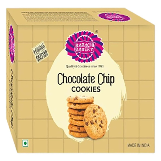 Karachi Bakery Karachi Choco Chip Cookies, 400 Gm