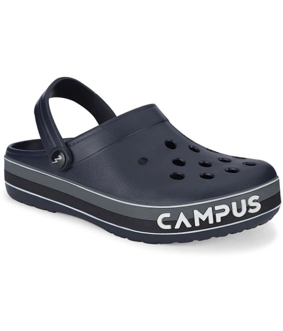 Campus - Navy Blue Mens Clogs - None