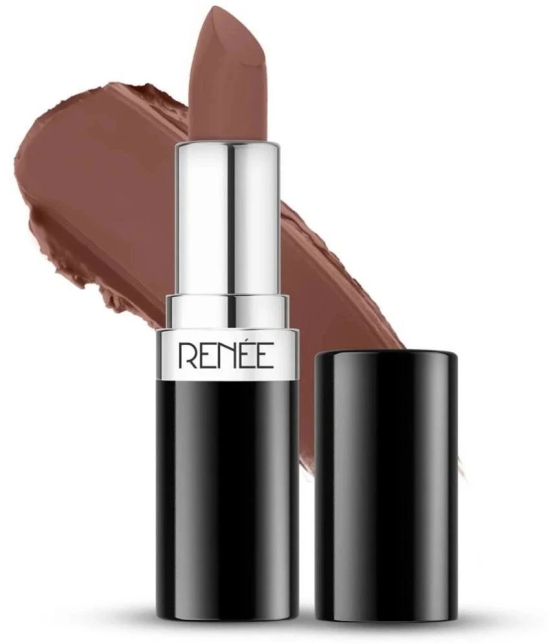 RENEE Stunner Matte Lipstick, Queen Bee, Intense Color Pay Off, Full Coverage Long Lasting , 4gm