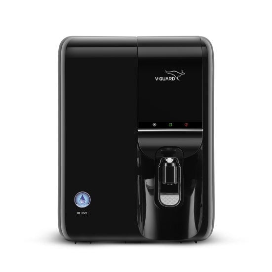 Rejive RO UF Water Purifier with Mineral Health Charger, Copper Protection and Stainless Steel Tank, 7 Stage Purification, Suitable for Water with TDS up to 2000 ppm