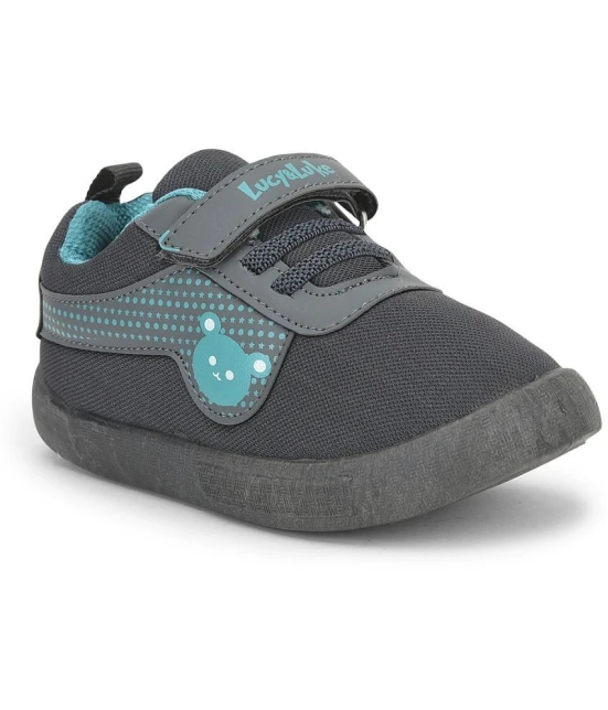 Liberty - Grey Melange Boys Casual Shoes ( 1 Pair ) - None