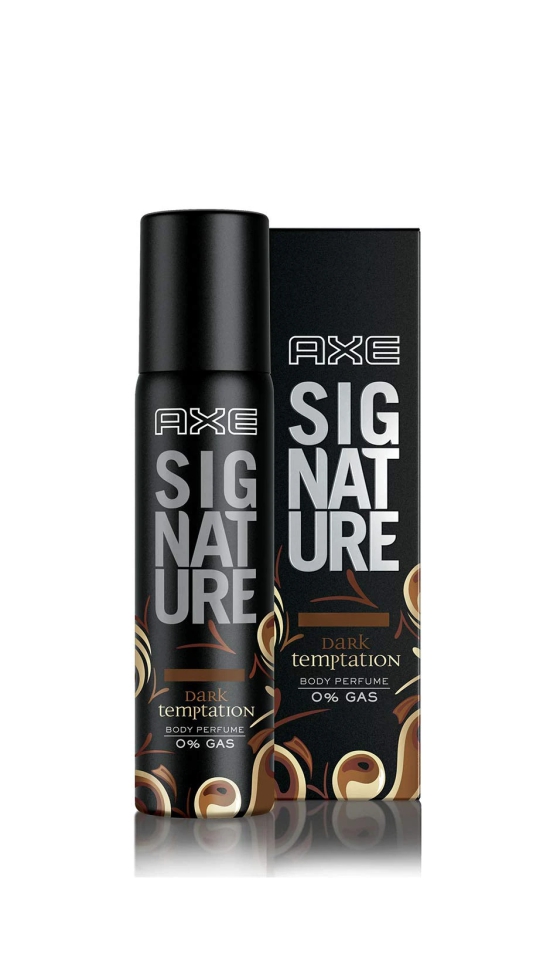 Axe Signature, Dark Temptation Perfume Body Spray for Men, 122ml/100g