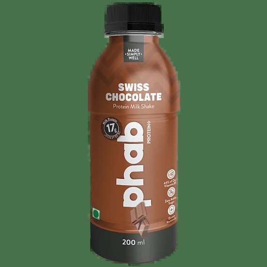 Phab Protein Shake Swiss Choc, 200 Ml