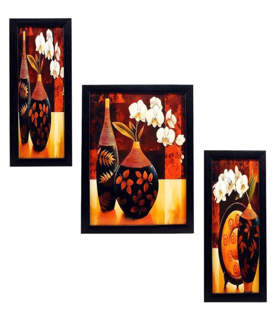 Indianara - Floral Painting With Frame