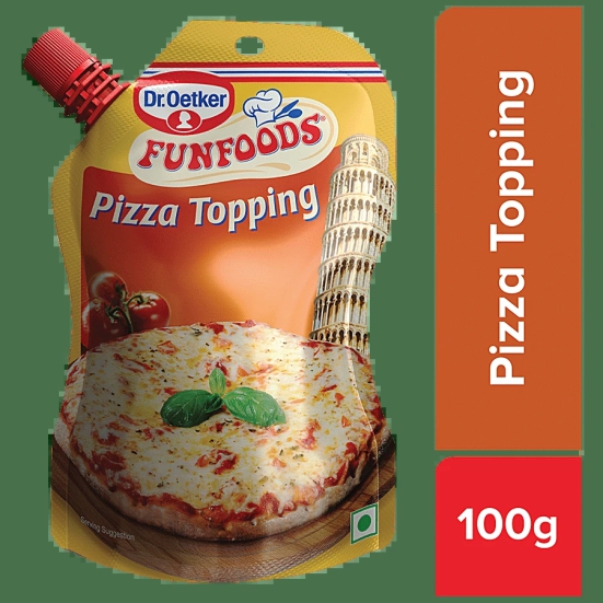 Fun Food Funfood Italian Pizza Topping, 100 Gm