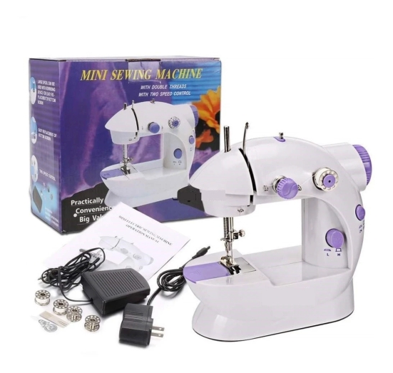 stich sealing Multi Electric Mini 4 in 1 Desktop Functional Household Sewing Machine