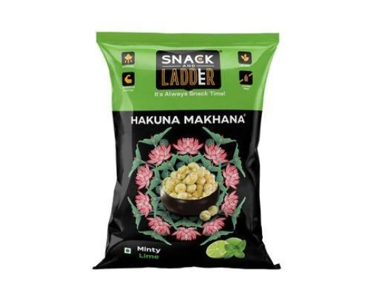 Snack And Ladder Hakuna Makhana Minty Lime,25 gm