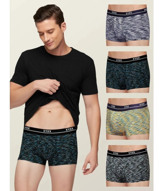 XYXX - Multicolor Modal Mens Trunks ( Pack of 5 ) - None