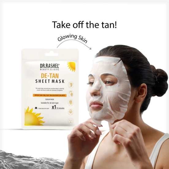 Dr.Rashel De-Tan Sheet Mask with Serum