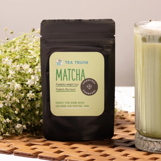 Activated Charcoal Matcha-30 gms Tea Powder | 30 Cups