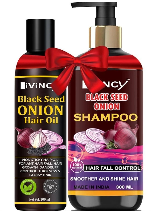 red onion oil and onion shampoo combo kit