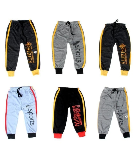 Boy track pant (pack of 6) - None