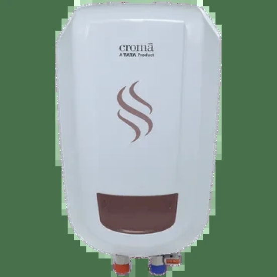 Croma 5 Litre Instant Geyser with Efficient Thermostat (White)