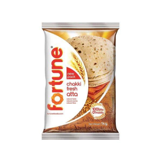 Fortune Chakki Fresh Atta, 1Kg