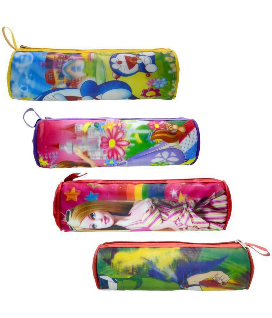 4 Pieces Pencil Box Pouch Cases